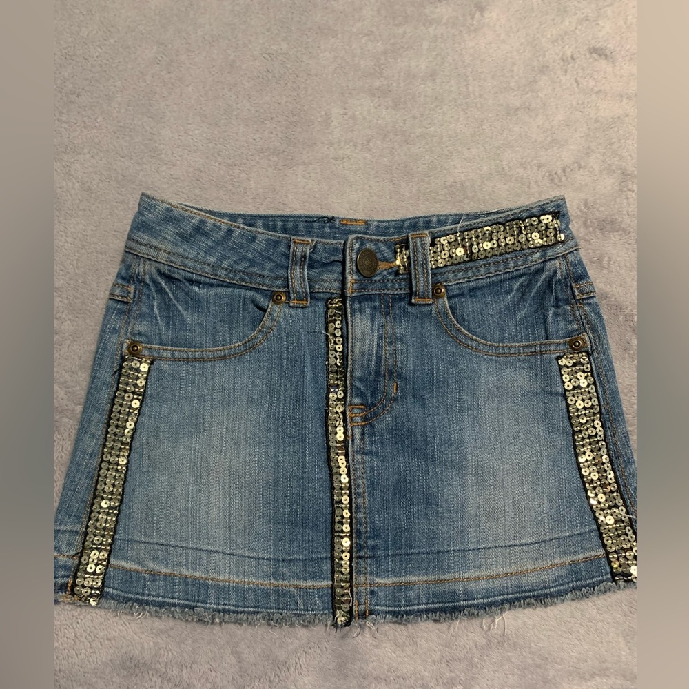 Mary Kate and Ashley Jean Skirt